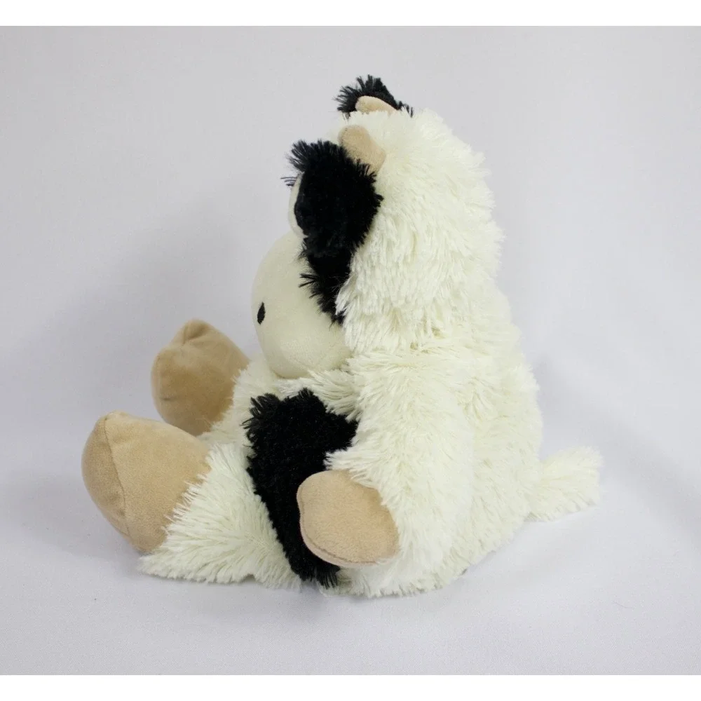 Warmies‎ Black and White Cow Microwavable Plush Stuffed Animal Stress Relief 13